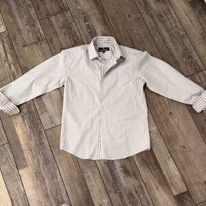 Boys Leo & Zachary Checkered Button Down Shirt